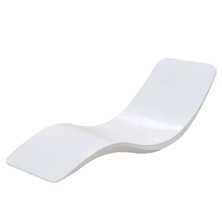 S Shaped All Weather FRP Daybed
