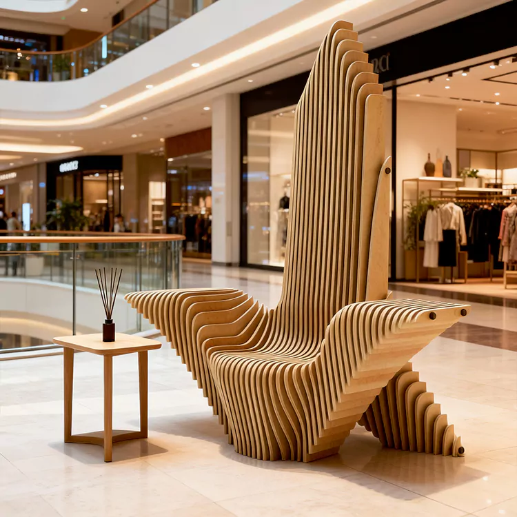 Παραμετρική καρέκλα Accent Sculpture High Back